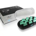 ISO Beauty Diamond Collection 10pc Pearl Ceramic Hair Hot Rollers Set