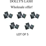 Dolly’s Lash 5 Kits Eyelash Perm Kit (LOT OF 5)